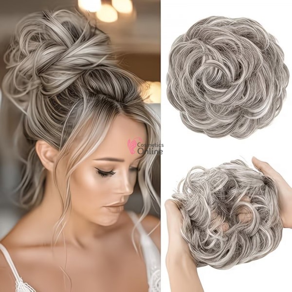 Coc modern din fibra sintetica cu elastic Cod TH2 Polar Silver  - Gri Cenusiu Deschis Mixt